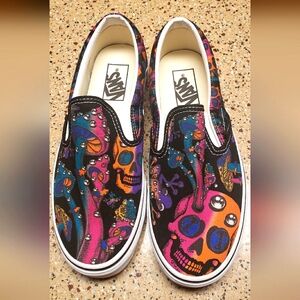 Vans mushroom skull frog NEW!!